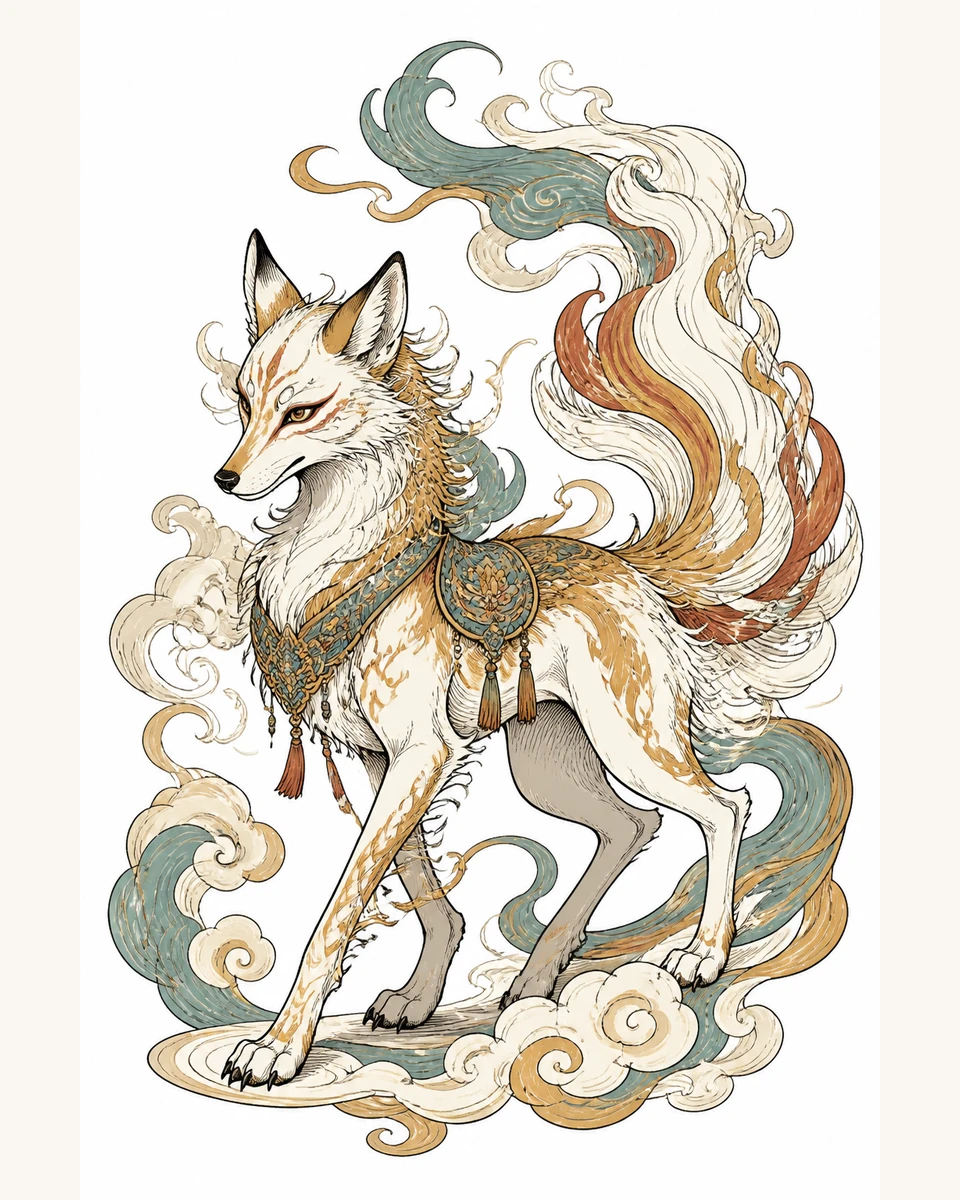 Cheng Huang — Cloudborne Grace original tattoo design preview