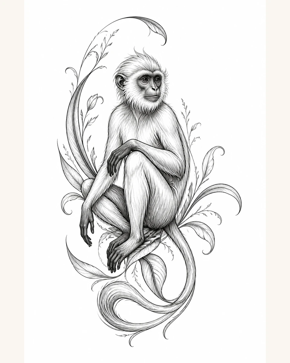 Chang You — Verdant Watch original tattoo design preview