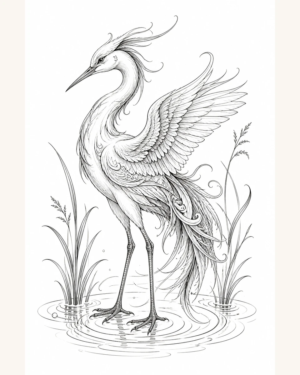 Sheng Yu — Crimson Reed original tattoo design preview