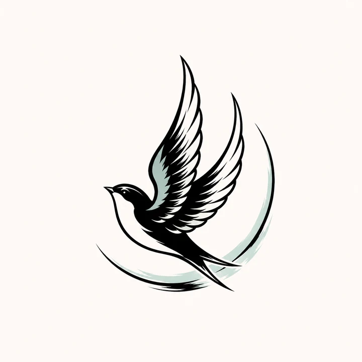 Xuanniao — First Flight original tattoo design preview