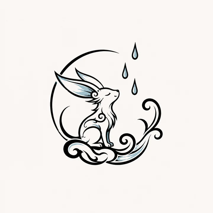 Changyou — Rain Listener original tattoo design preview