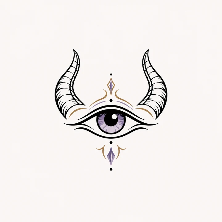 Baize — Knowing Eye original tattoo design preview