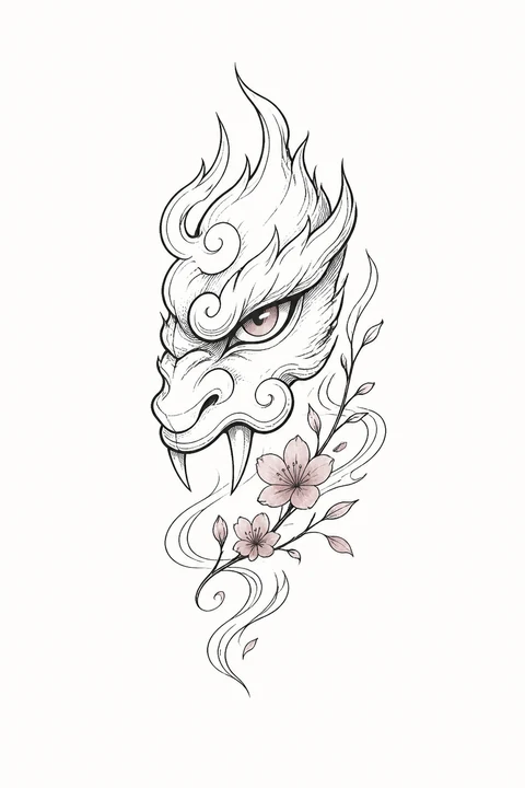 Taowu — Firm Boundary original tattoo design preview