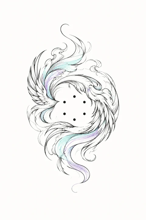 Hundun — Open Possibility original tattoo design preview