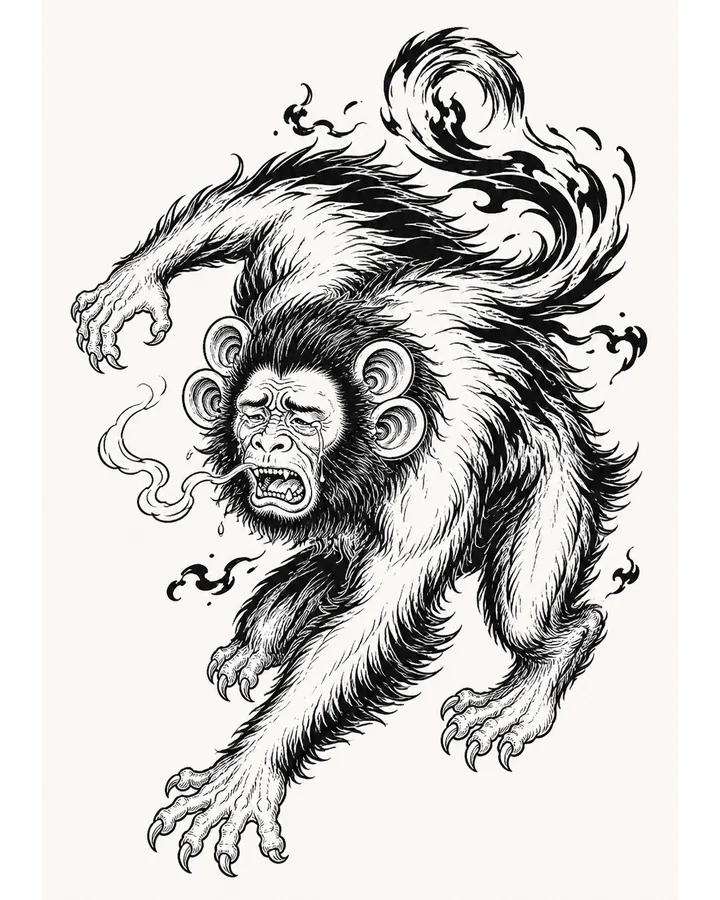 Chang You original tattoo design preview