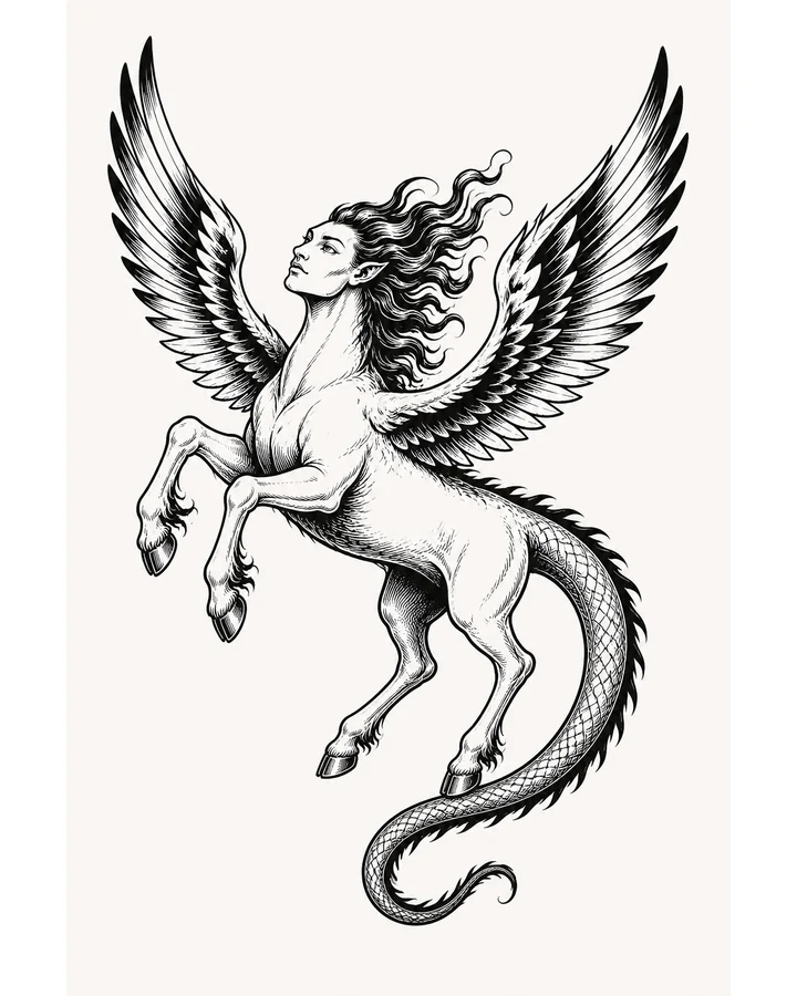 Shu Hu original tattoo design preview
