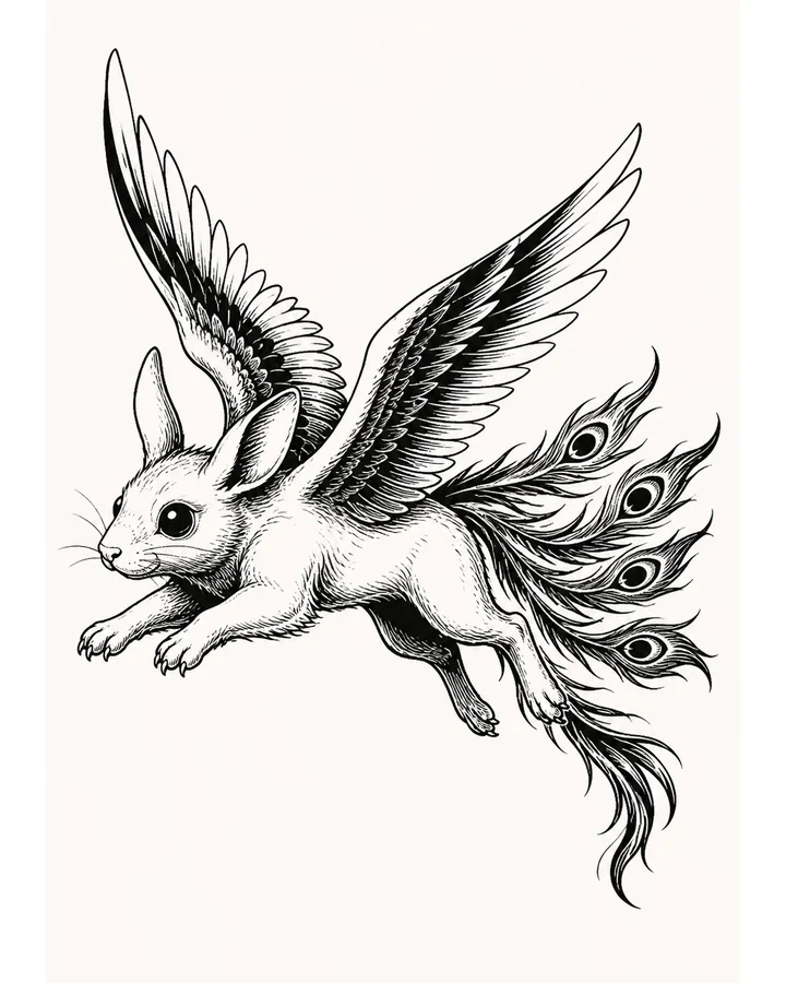 Fei Shu original tattoo design preview