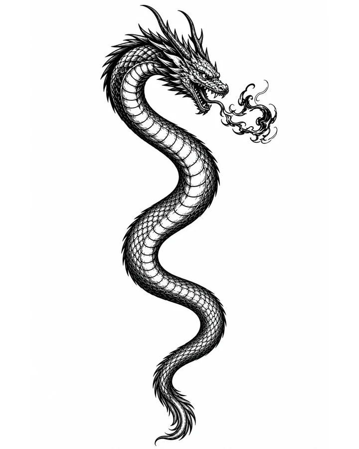 Feiyi original tattoo design preview