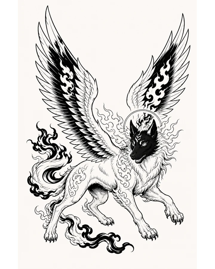 Tian Ma original tattoo design preview