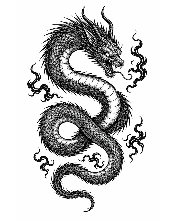 Chang She original tattoo design preview