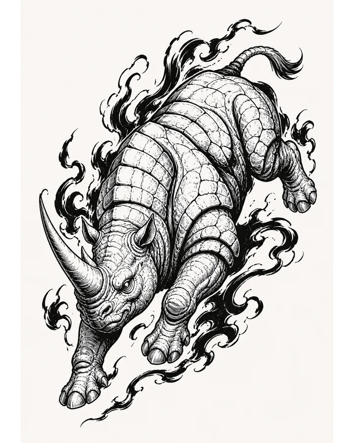 Si original tattoo design preview
