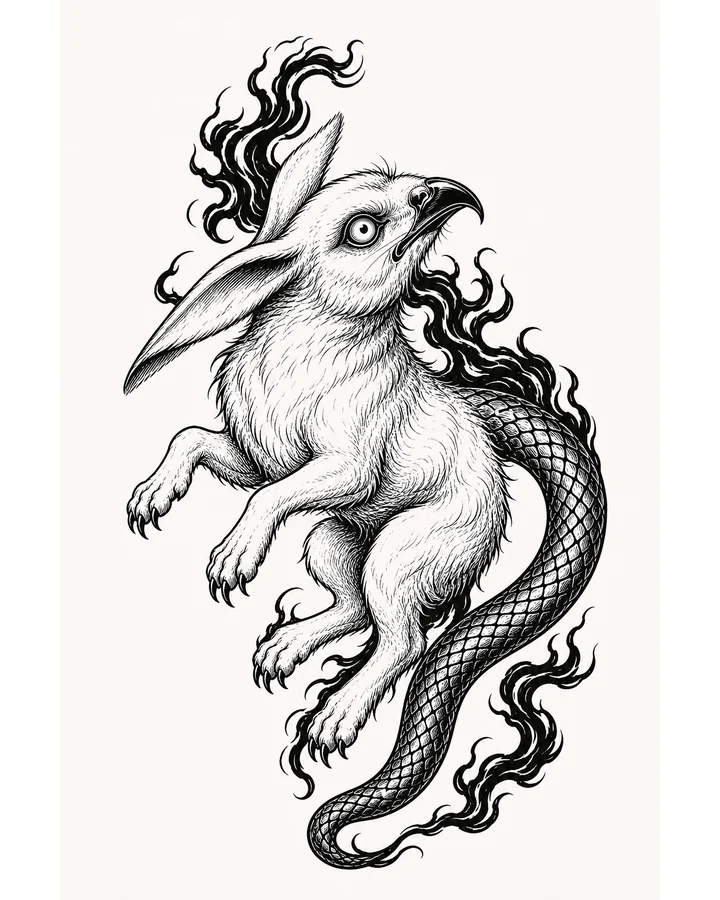 Qiu Yu original tattoo design preview
