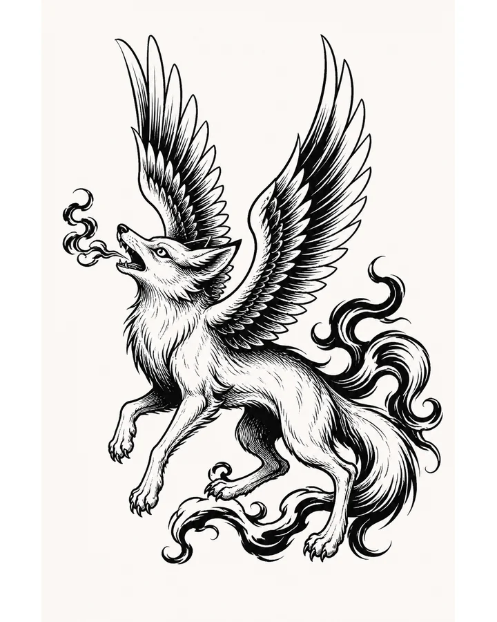 Bi Bi original tattoo design preview