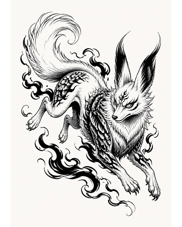Chi Lang original tattoo design preview