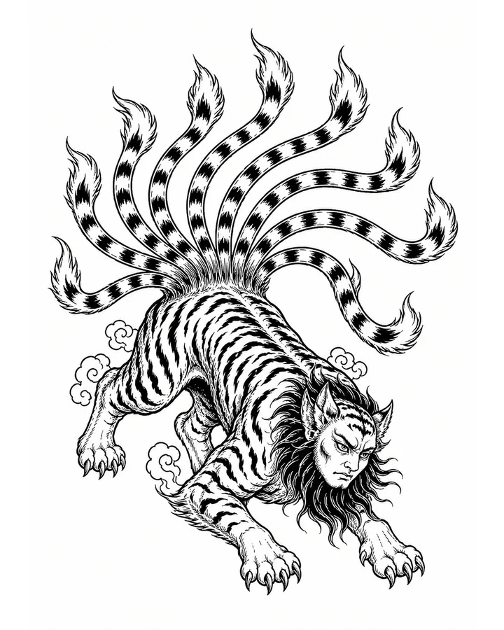 Lu Wu original tattoo design preview