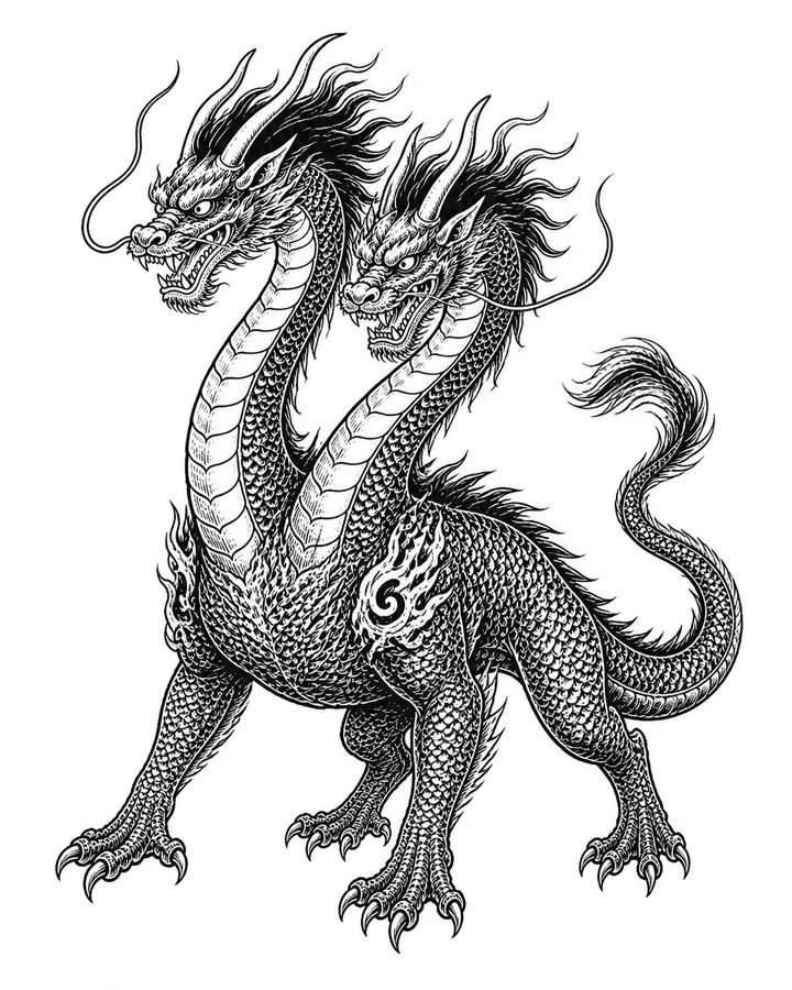 Ping Peng original tattoo design preview